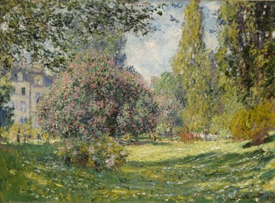 Paesaggio, il Parc Monceau da Claude Monet